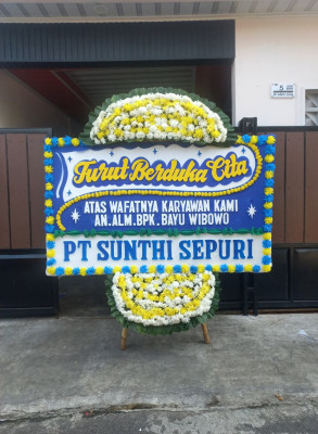 Papan Bunga Duka di Malaka